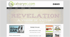 Desktop Screenshot of calvaryec.com